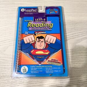 LeapFrog LeapPad Leap 2 Reading Superman Interactive Book and Cartridge